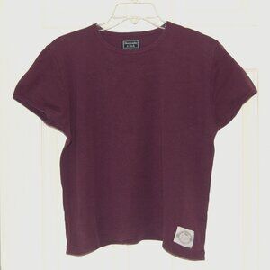 Abercrombie & Fitch Vintage (1996) Women Size L Plum Cotton Tshirt